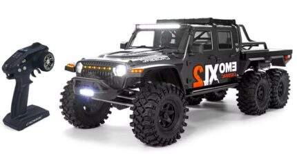 Crawler CrossRC EMO XL2 6x6 1:8, brushless, Черен