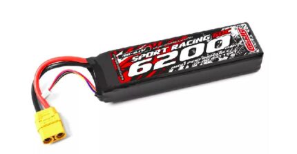 Team Corally - Power Racing 60C - 6200Mah - 3S - 11,1V - XT-90