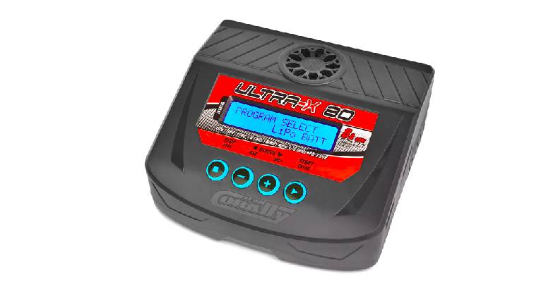 Team Corally - Ultra-X 80 - ACDC Balance Charger - 80W - 1-6S Lixx - 1-15 Nixx - 2-20V PB