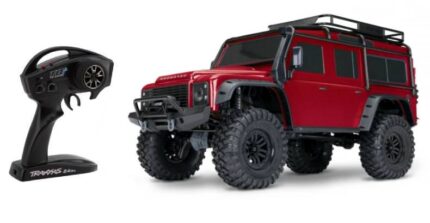 Traxxas Land Rover Defender TRX-4 1:10, brushed, Червен