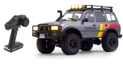 Crawler Toyota Landcruiser FMS FCX10 LC80 1:10, Сив
