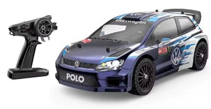 Volkswagen Polo R MJX Hyper Go 14304 1:14, brushless, 70км\ч, Синьо