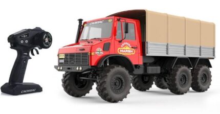 CrossRC EMO XXL Truck 1:6, 6x6, brushless, Червен