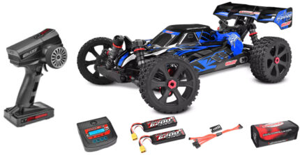 Team Corally – ASUGA XLR 6S 1:8, brushless, 100км\ч, Drive'n Go Pack 6S, Синьо
