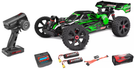 Team Corally – ASUGA XLR 6S 1:8, brushless, 100км\ч, Drive'n Go Pack 6S, Зелено