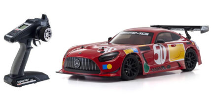 Kyosho Fazer MK2 Mercedes GT3 1:10, brushless, 65км\ч, Червен