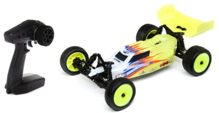 Бъги Losi Mini-B 2WD 1:16, brushed, 40км\ч, Жълто