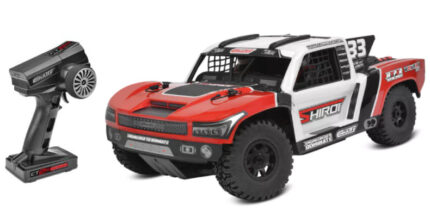 Team Corally SHIROI XP 6S 1:8, brushless, 100км\ч, Червен