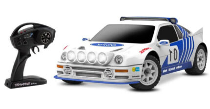Traxxas Mini Rally VXL Ford RS200 1:12, brushless, 80км\ч, Бяла