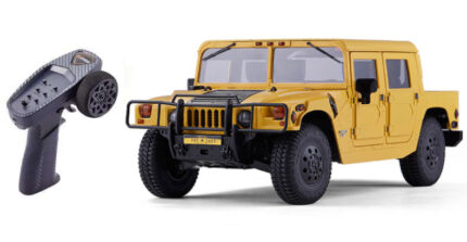 Crawler FMS 2006 Hummer H1 Alpha 1:12, brushed, Жълт