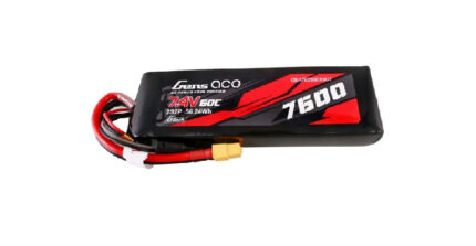 Батерия Gens Ace G-Tech 7600мач 7.4V 60C 2S2P Lipo, XT60 Plug