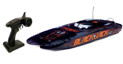 Състезателна лодка Pro Boat BlackJack 42 1:8, brushless, 90км\ч, Черна