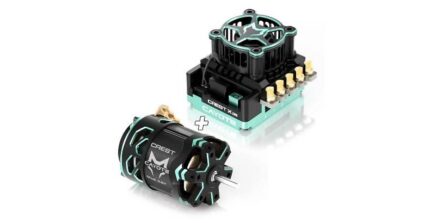 Combo CREST X Evo ESC със Crest Modified 6.0T CAYOTE Motor, 1:10