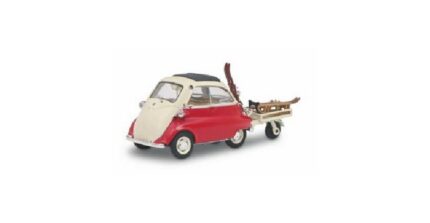 SCHUCO BMW Isetta + Ski 1:43